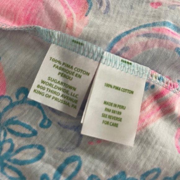 Lilly Pulitzer “Aron” Dress Multi Isla de Coco XXS Tropical Print Sleeveless - Picture 4 of 7